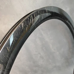 Full Carbon Single Rim Disc Brake, 700C,marble glossy,38/45/50/60mm Depth, 25mm Width, Clincher, Tubeless, Tubular,24-24 hole