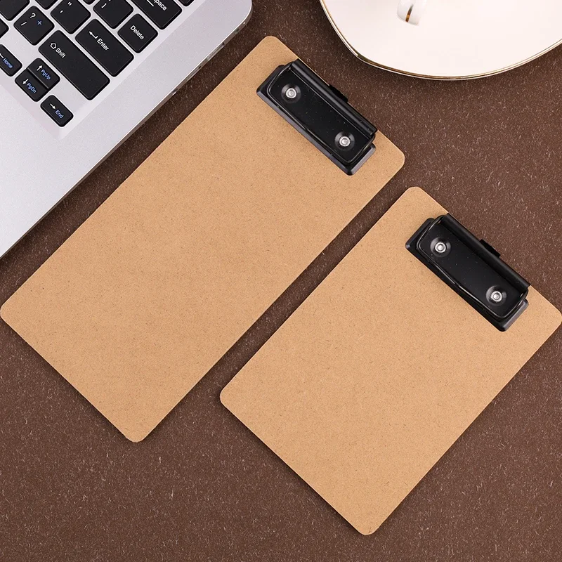 Log Color Fiber Board Clip Mini Clipboard for Nurse or Enterprise Use Board with Pen Insertable Option Compact Work Organizer