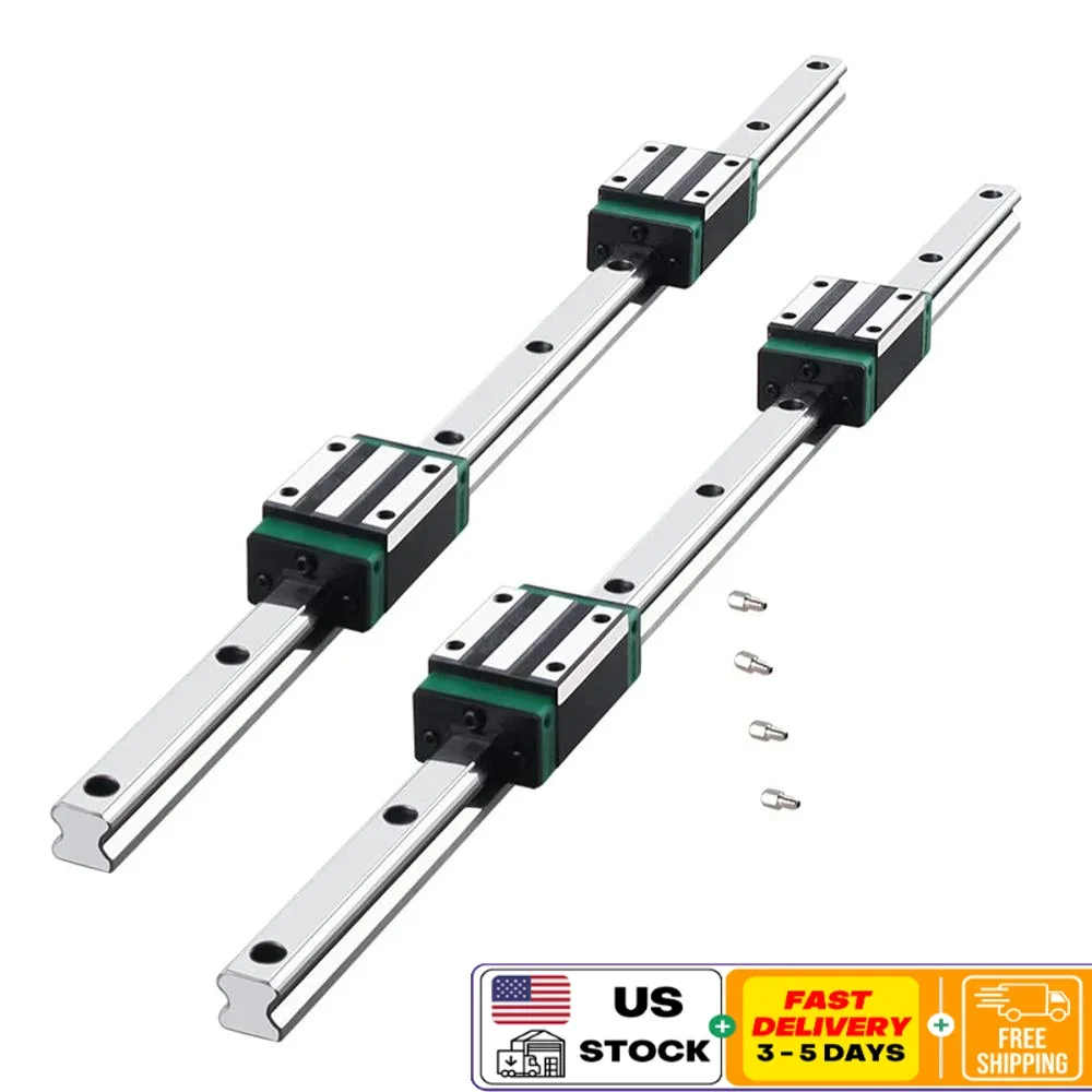 

2 шт. HGR20 1200 мм набор линейных направляющих с 4 шт. HGH20CA каретные блоки фрезерные станки с ЧПУ