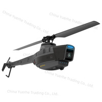 Black bee drone c128 imitation hummingbird reconnaissance aircraft optical flow hover helicopter electric aircraft