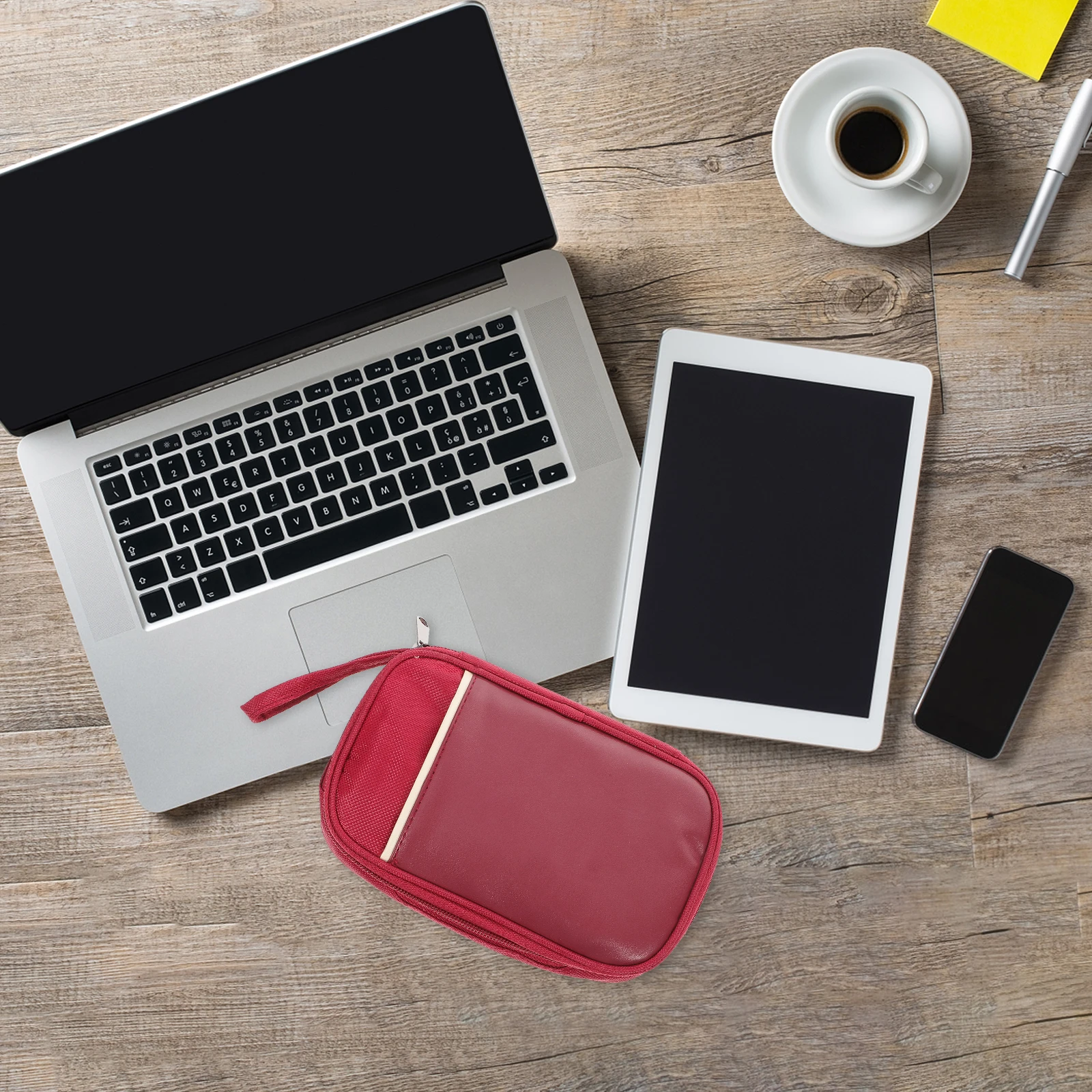 

Waterproof Data Cable Storage Bag Travel Accessories Electronics Organizer Durable Polyester Cord Case for Indoor Outdoor