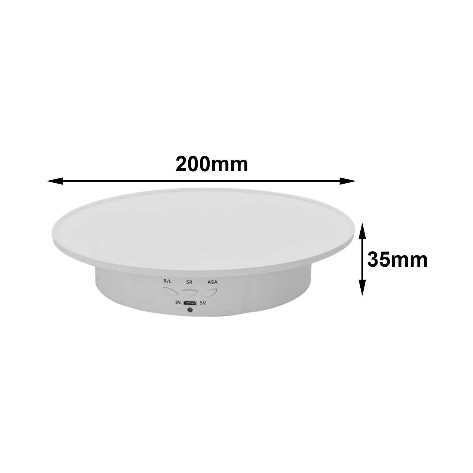 Electric Rotating Display Stand Photo Props Motorize Rotating Turntable Display Stand for Watch Bags Model Jewelry Cosmetic