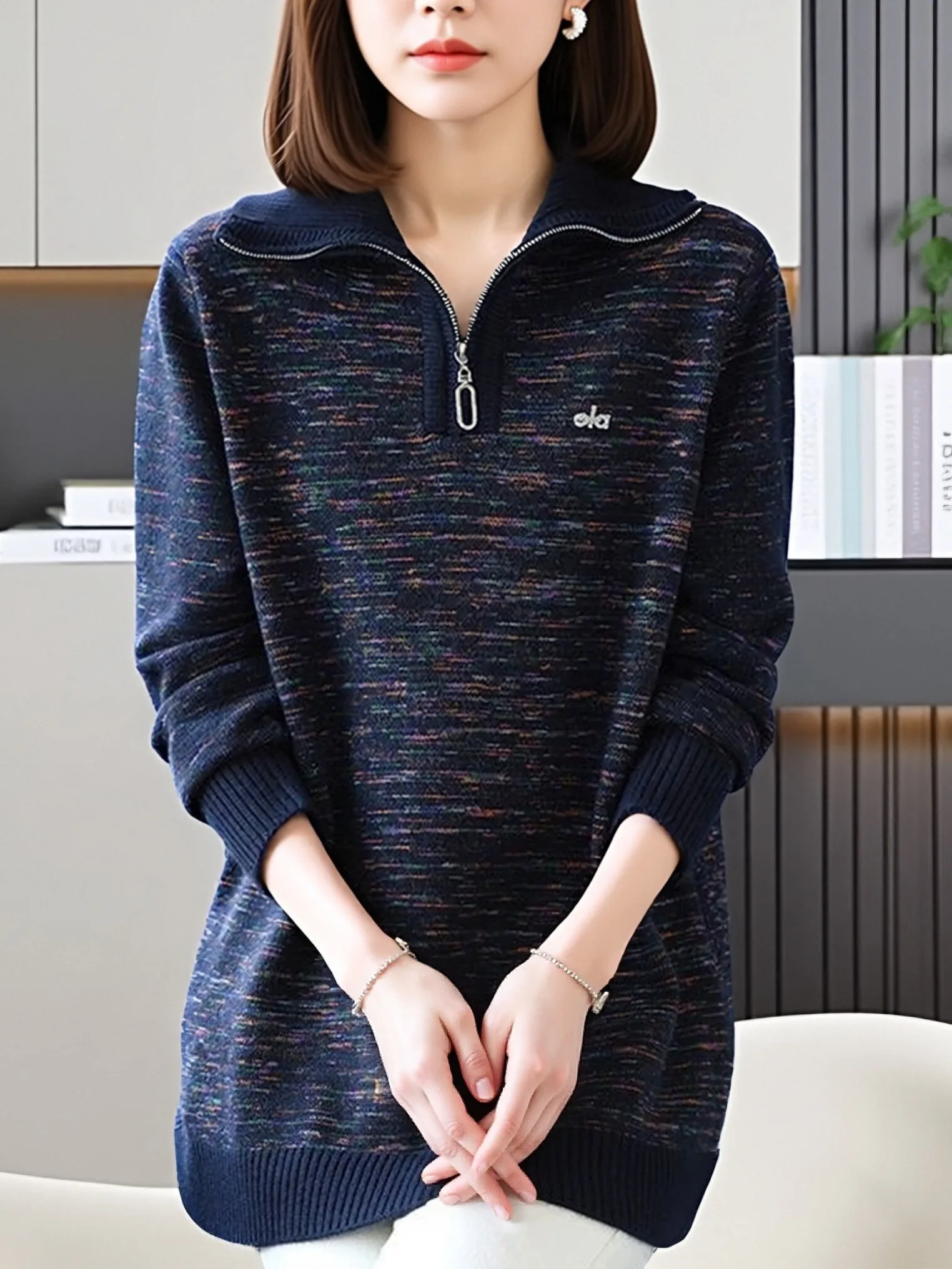 Fashionable Large Size Knitted - Women Fashion Over The Years ulasan dan harga