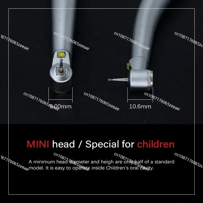 Mini-head Generator High Speed Handpiece Air Turbine Led Den Tal Handpiece  for Child