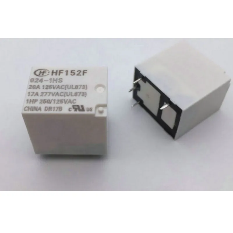 

Free shiping wholesale 10pcs/lot relay HF152F-024-1HS