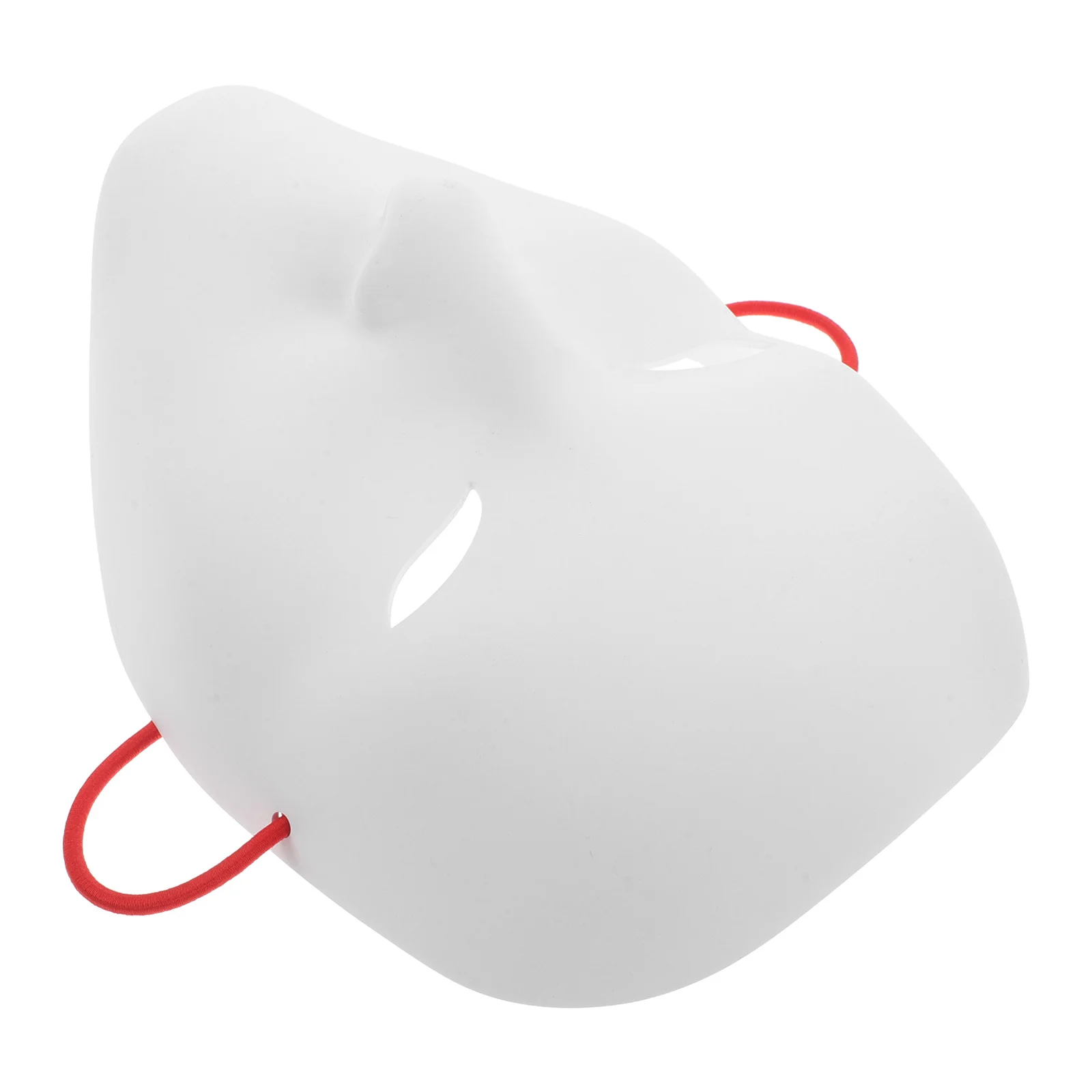 

Men Masquerade Mask White Lightweight Plastic Blank Design DIY Party Halloween Carnival Cosplay Face Mask Masquerade Props