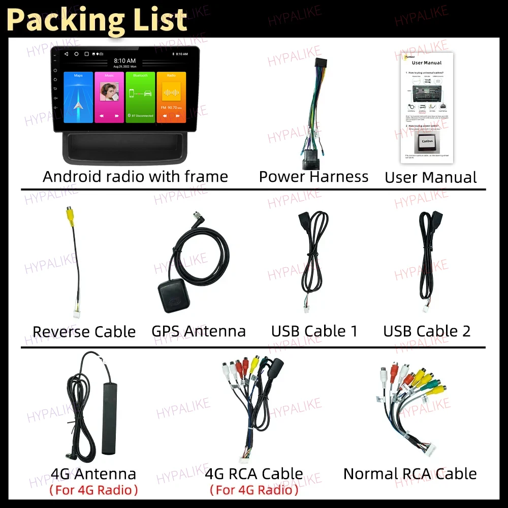 Android รถวิทยุสําหรับ Nissan Primastar Opel Vivaro Renault Trafic 2010 - 2014 2 Din มัลติมีเดีย FM GPS นําทางสเตอริโอ Carplay