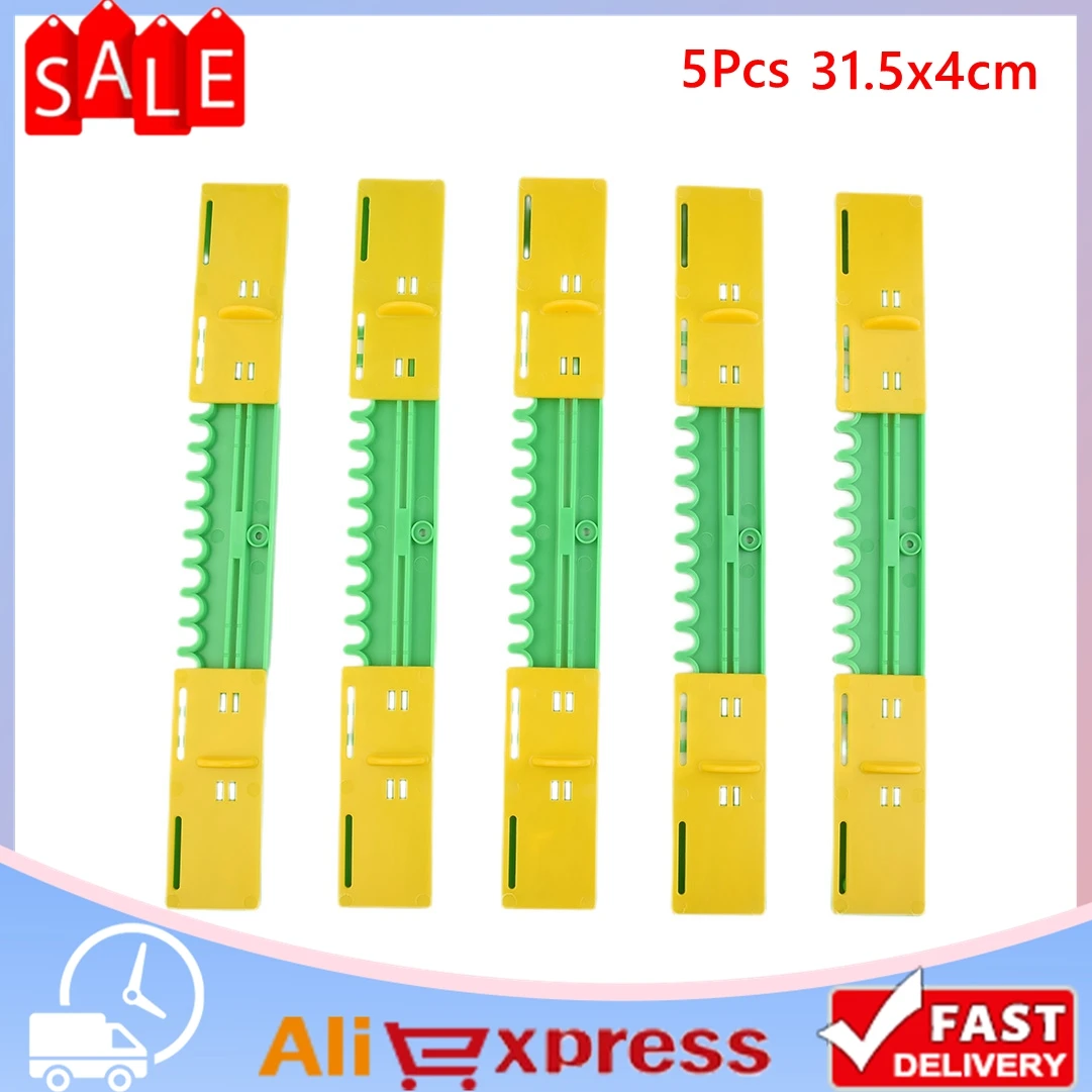 養蜂家用のプラスチック製ドア,ミツバチの巣用の玄関ドア,高品質,耐久性があり,人気があり,5個,31.5x4cm