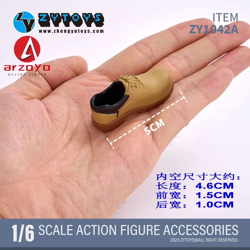 ZYTOYS ZY1031 ZY1042 ZY1043 1/6 Business Leder Schuhe Zubehör Modell Fit 12'' Männliche Soldat Action Figur Körper Puppen Spielzeug