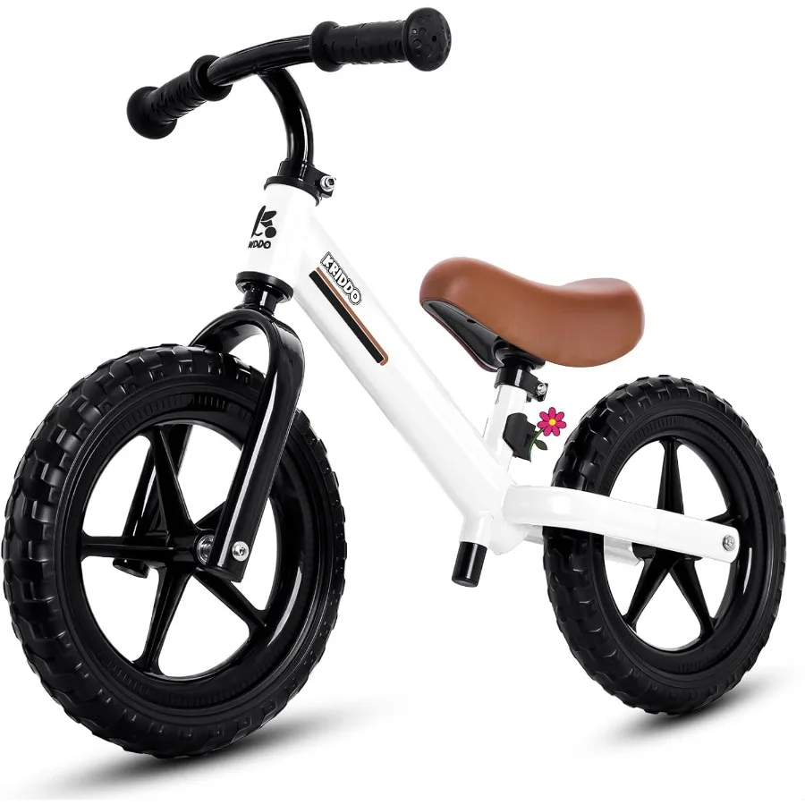 จักรยานทรงตัวสำหรับเด็กวัยหัดเดิน อายุ 2 ปี จักรยานทรงตัวสำหรับเด็กอายุ 2-5 ปี ลูกปืนคู่เพื่อการขับขี่ที่ราบรื่นขึ้น ที่นั่งปรับระดับได้พร้อมแผ่นรองนั่งน่ารัก
