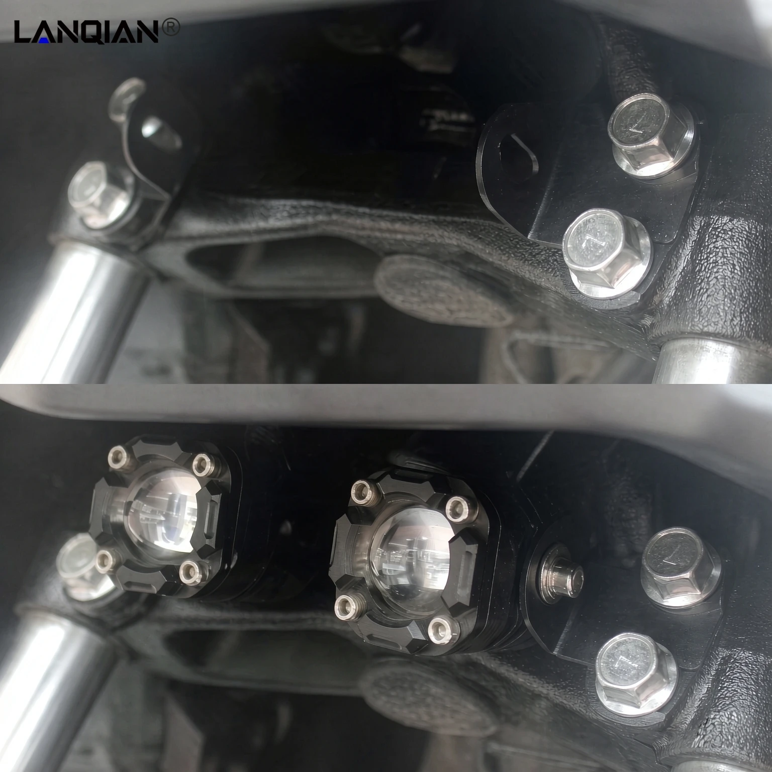 NEW FOR YAMAHA NMAX 125 NMAX 155 2020-2024 2025 2026 Accessories Motorcycle Auxiliary Lights Fog Lights Bracket Spotlight Mount