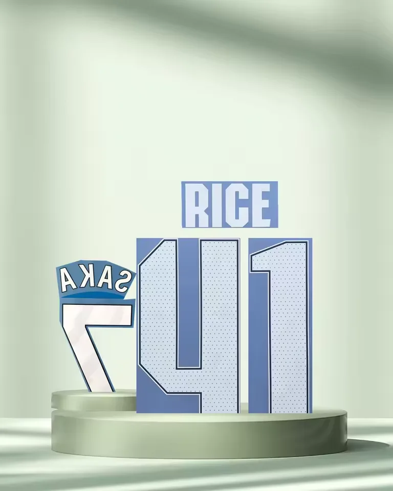 # 41 conjuntos de nome doméstico RICE PL AND CUP ARSNAbcL SAKA Nome e número de ferro na qualidade superior AAAA Conjunto de nome personalizado 2025