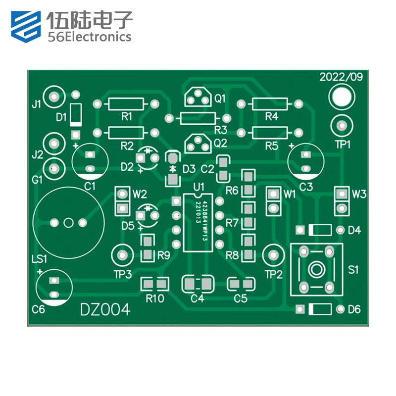Doorbell Control Circuit Board Kit Skills Welding Exercise Practical Set for Making Printed Circuit Boards