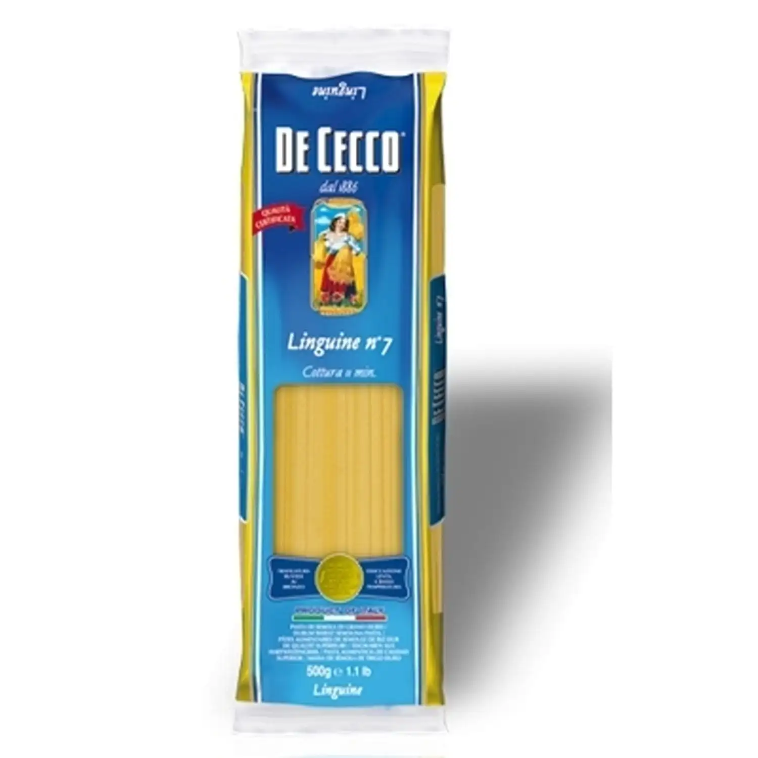 Pâtes Linguine N °   7 5x500 gr. -De Cecco