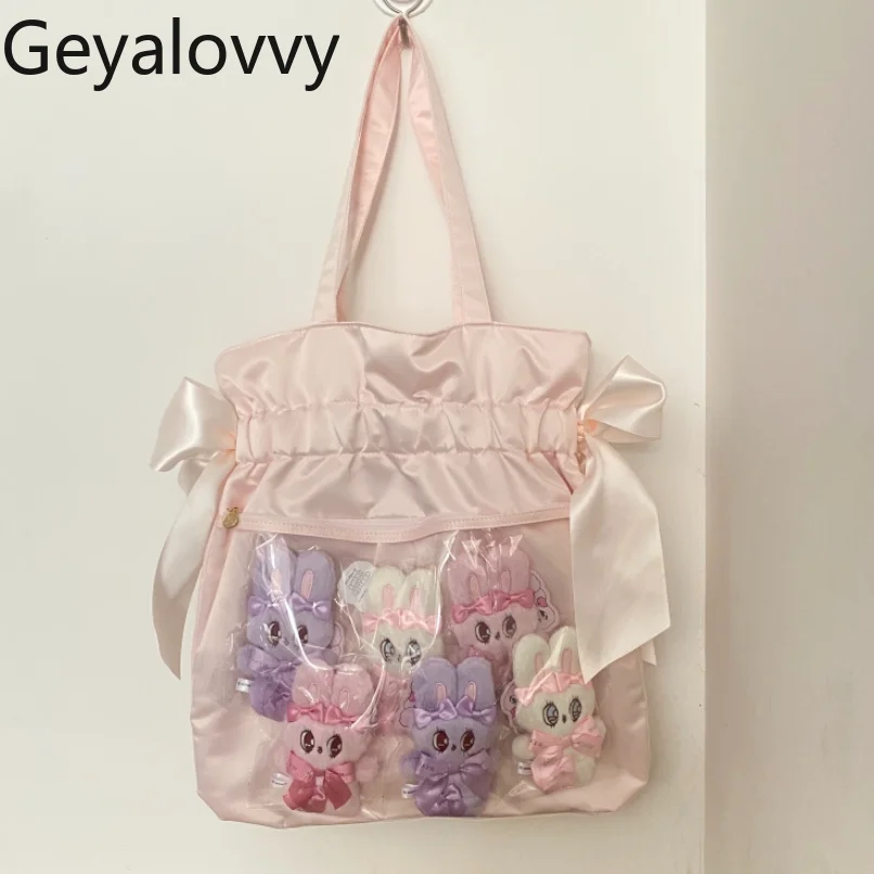 nouveau-sac-a-main-en-satin-de-style-japonais-avec-double-nœud-sac-a-bandouliere-mignon-et-polyvalent-couleur-unie-simple-pour-ordinateur-portable-et-maquillage-pour-filles