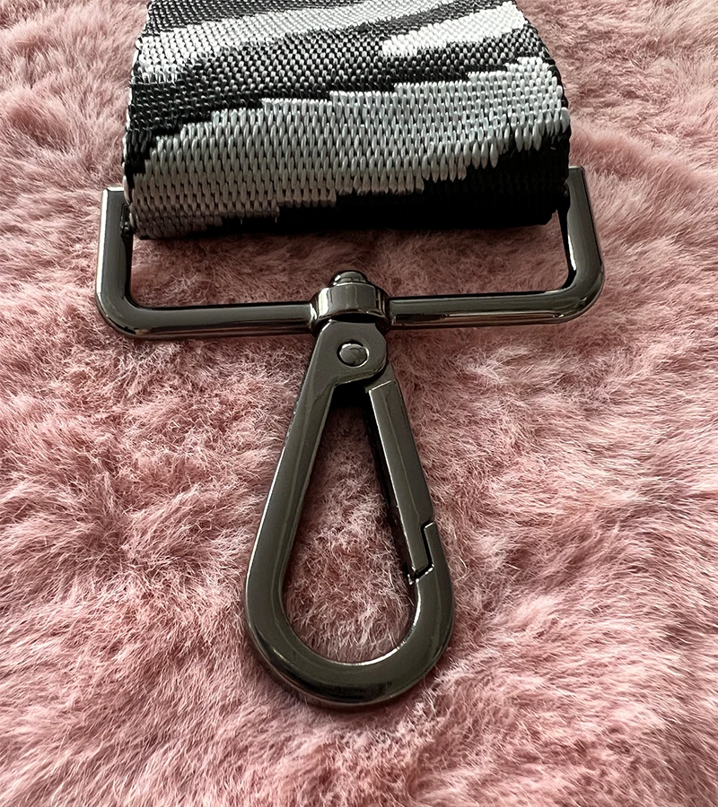 5Cm Colorful Zebra Print Wallet Accessories Bag Chain Replacement Wallet Shoulder Strap Crossbody Strap