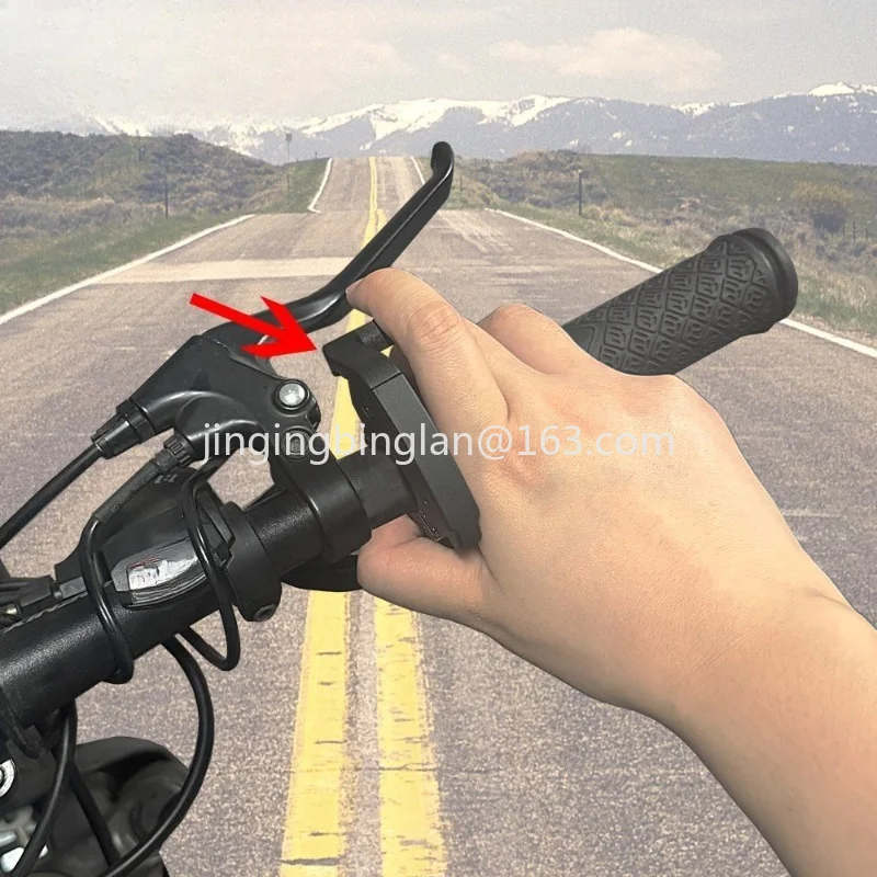 Front push throttle finger dial scooter speed controller right hand speed switch male/female end