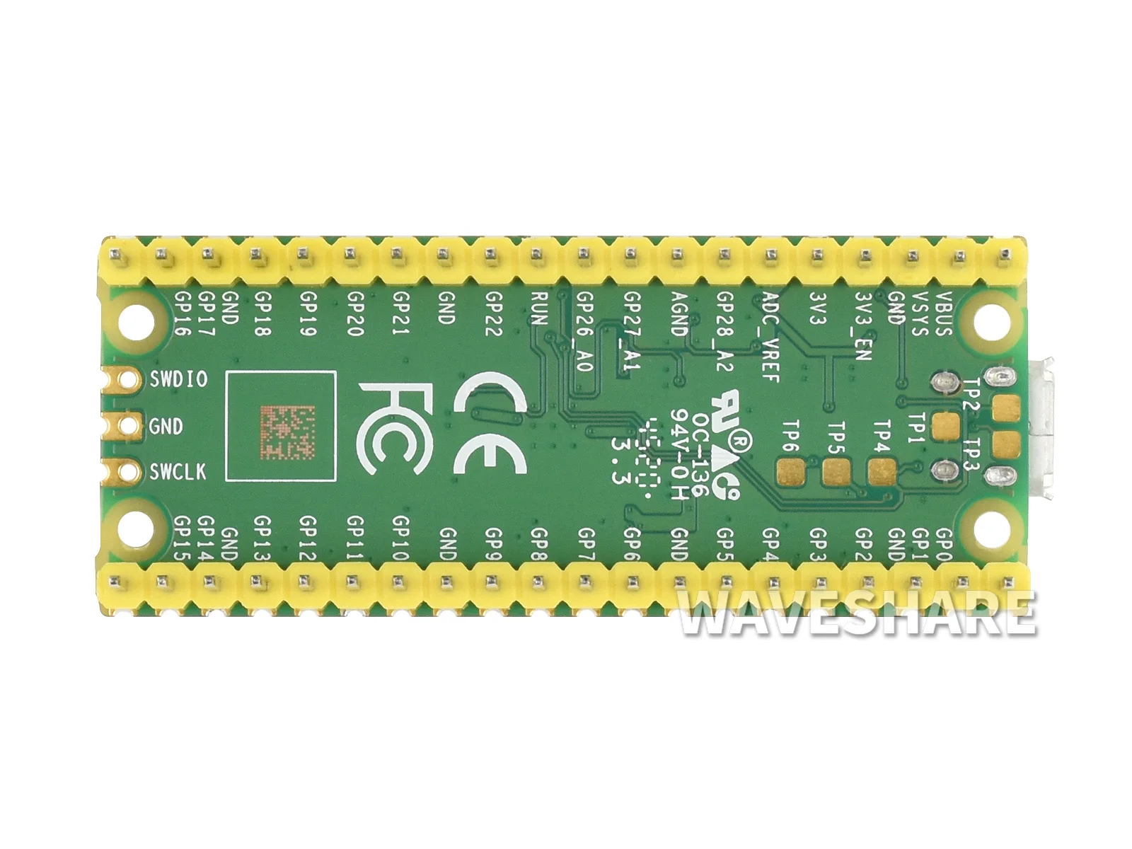 Raspberry Pi Pico, Een papan pengontrol mikro, harga rendah, kinerja tinggi memenuhi antarmuka Digitale fleksibel