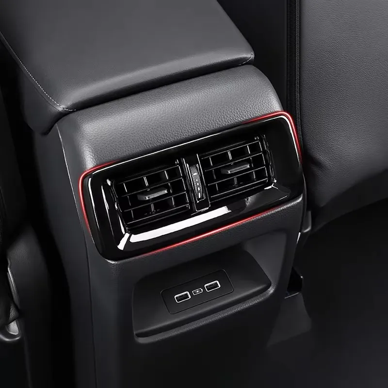 Für Honda CR-V CRV 6. Generation 2023 2024 2025 2026 Hybrid Glänzend Schwarze Stil Auto-Innenverkleidung Zubehör Linkslenker LHD – Detail 11