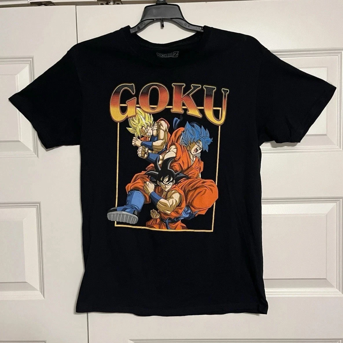 

Bandai New Dragon Ball Super Goku Print Высококачественная мужская и женская футболка с круглым вырезом размера плюс с коротким рукавом Свободный топ