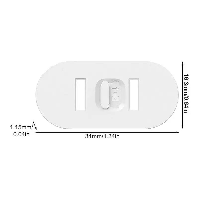 10pcs Safety Electric Socket Outlet Plug Protection For Child US Standard Anti Accidental Touch Self-Adhesive Electric PlugCover