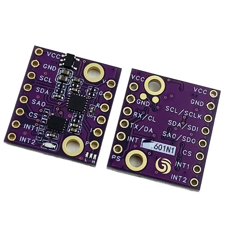 1 세트 DIY 액세서리 601N1 6축 ICM-42688 ICM-45686 BMI323 가속도 자이로스코프 센서 모듈