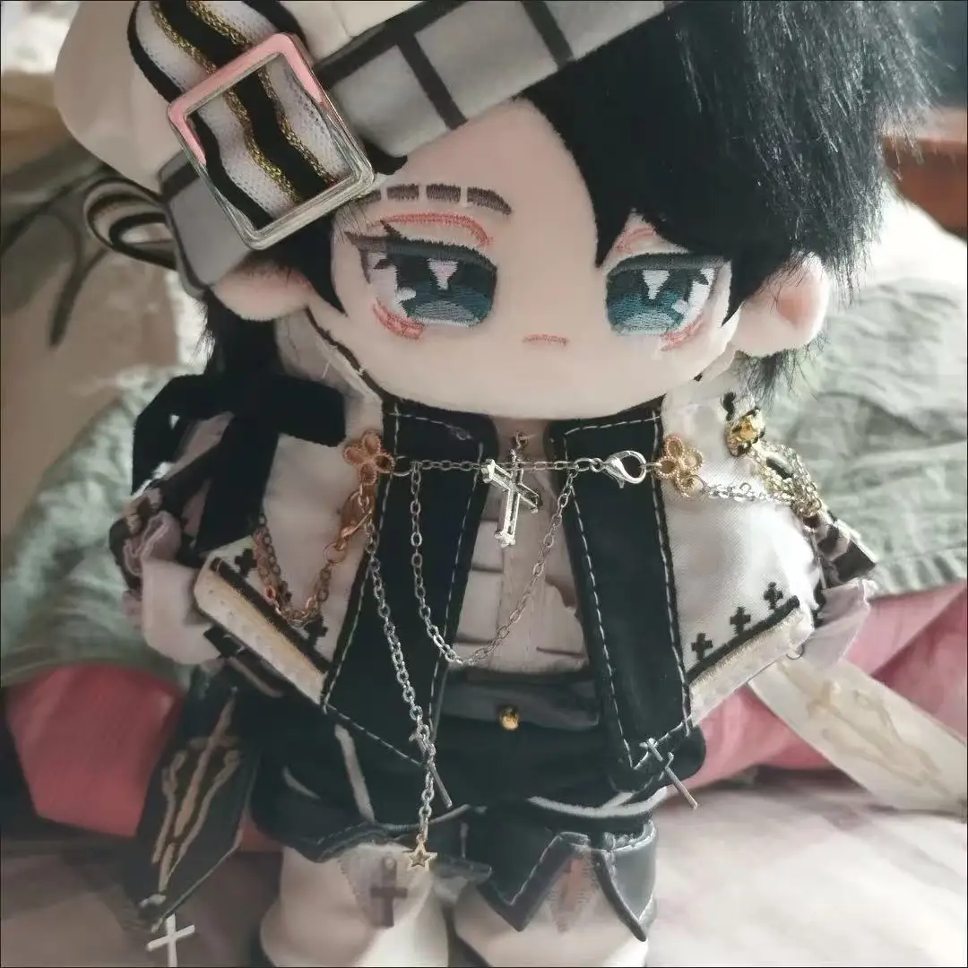 Stuffed 20cm Anime Identity V: Undertake Aesop Carl Cartoon Plush Doll Toy COS Dress-up Children Adults Collectible Cotton Gifts