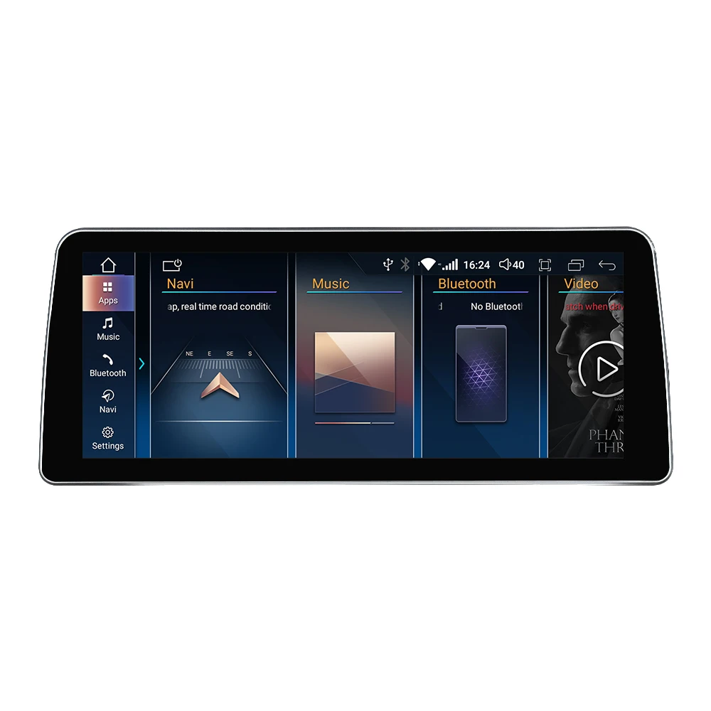 

New ID8 UI 12.3inch Android System Wireless Carplay AUTO 3Series 4Series F30 F31 F32 F33 Car Video Players Wifi Dsp
