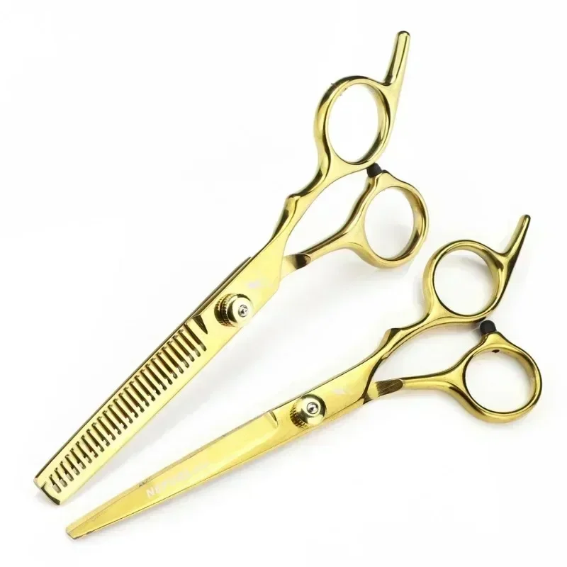 6inch Cut Well Hair Professional Hairdressing Scissors Barber Hair Scissors Thinning Scissors For Hairdresser Hair Styling Tools