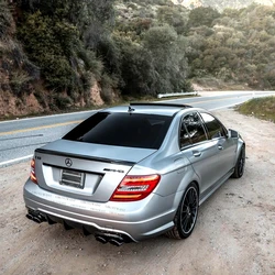Rear Wing Spoiler For Benz For Benz W204 2007-2013 Car Rear Wing Spoiler C-class C180 C200L C63 Exterior Parts