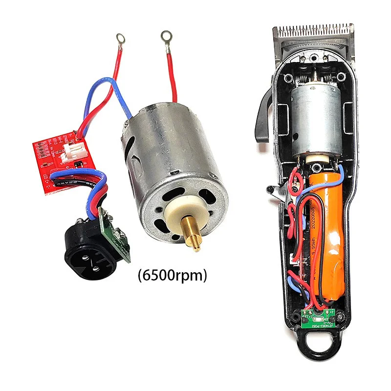 3.6 فولت 6500 دورة في الدقيقة 7200 دورة في الدقيقة للرجال المهنية مقص الشعر المحرك اللوحة مجموعة الذيل المكونات ل Wahl 8504/8148/8591 الانتهازي الملحقات