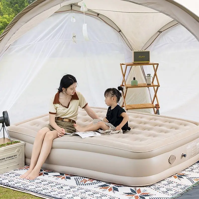 Air Mattress Automatic Tent Outdoor Camping Sleeping MattressFloor Mattress Portable Household Air Mattress Bed Simple Bed