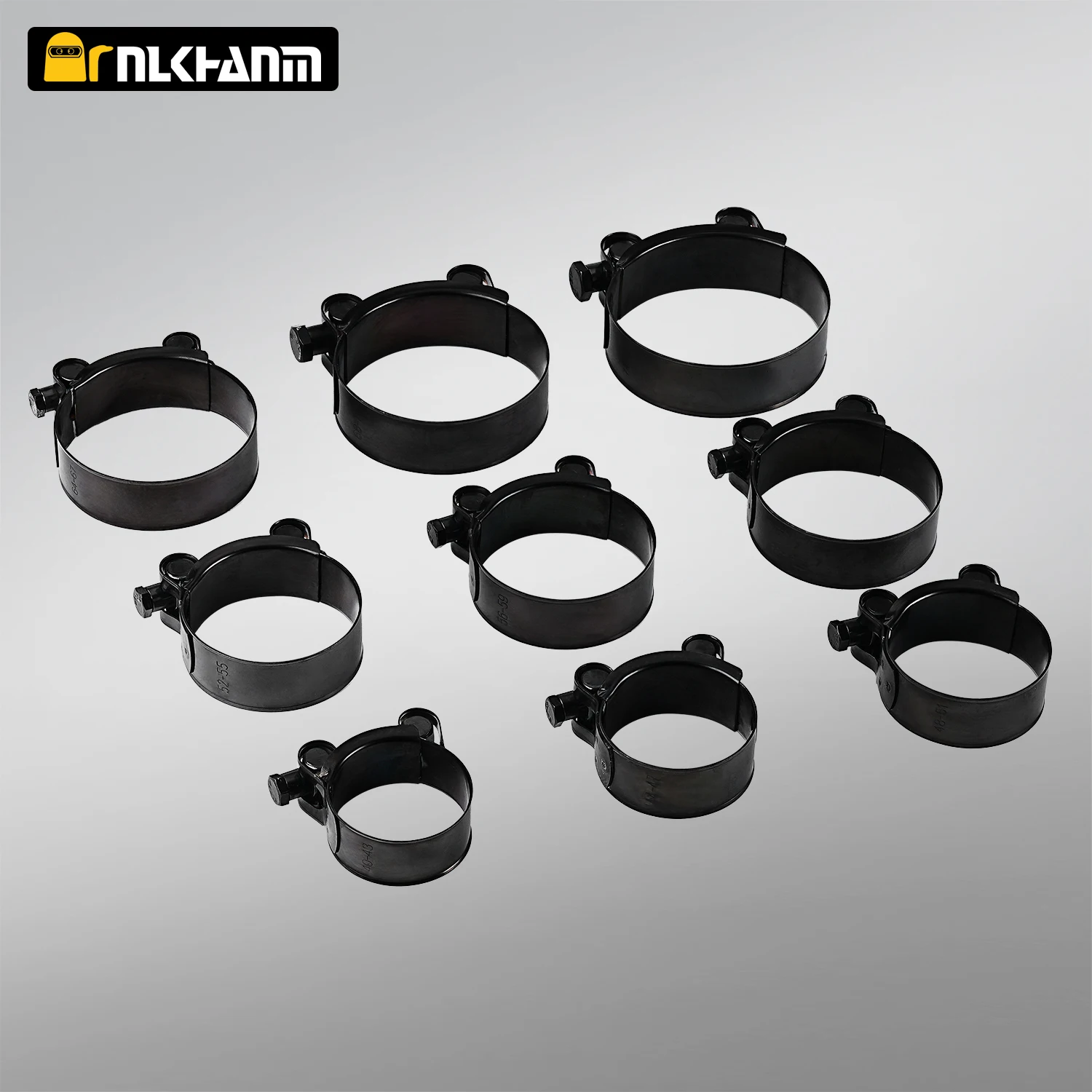 Motorcycle exhaust system special full size screw clamp