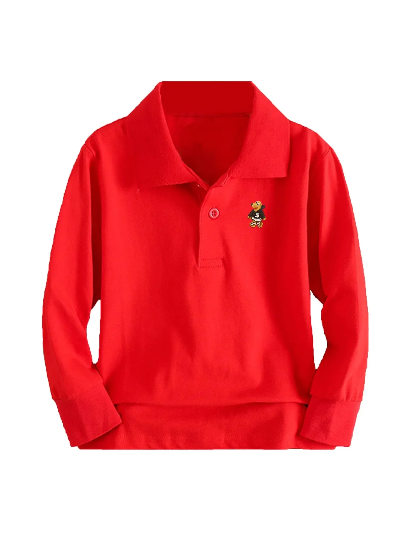 

Boy's Polo shirts Children kids Golf T Shirt Long sleeves Casual Top For Daily And Outdoor Wear