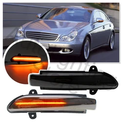 2PCS For Mercedes-Benz C-Class W219/C219 W221 V221 W211 S211 W216 C216 Led Sequential Side Mirror Signal Blinker Turn Signal