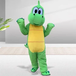 Green Dragon Dinosaur Mascot Costume Fancy Costume Cosplay Animal Clothing Halloween Party Performance Outfits