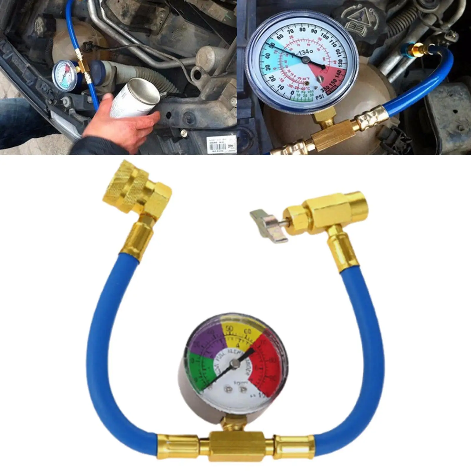 

Refrigerant Hose Quick Couple 1/2’’ Self Sealing Valve Can