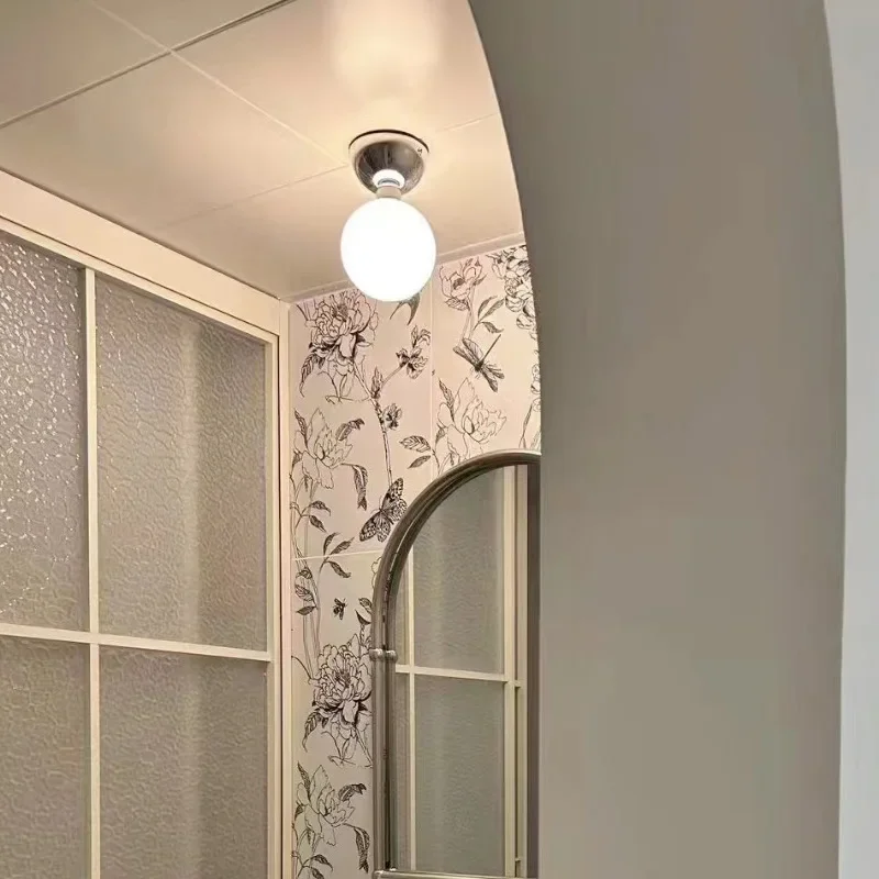 French Retro Aisle Entrance Balcony Corridor Foyer Magic Bean Ceiling Light