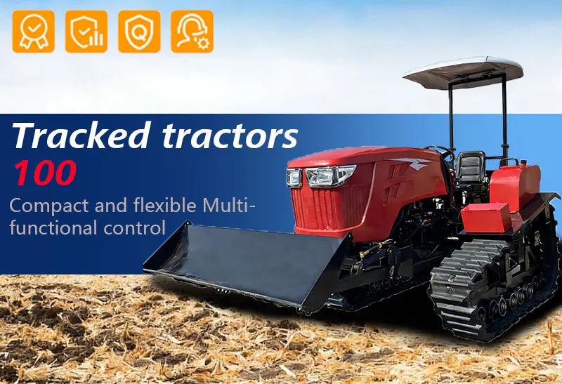 Professioneller 4WD Landwirtschaftstraktor 25PS 50PS Kompakter Dieseltaktor Maßgeschneidert für Kleinbauernhöfe und Landwirtschaft – Detail 11
