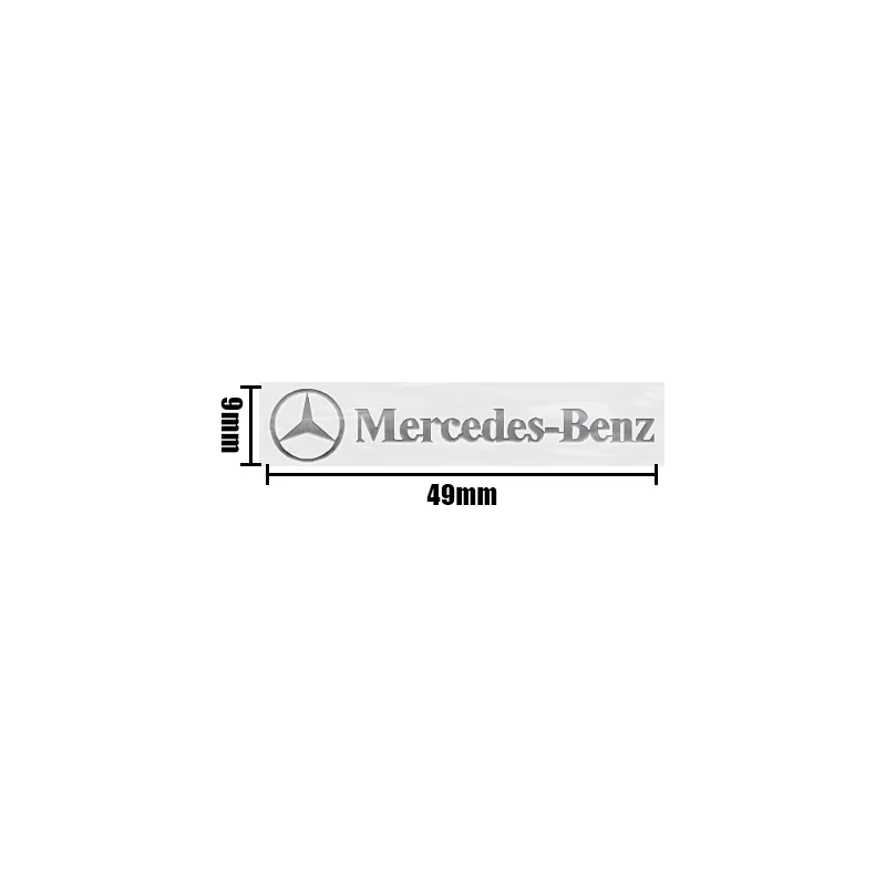 3D Metal Emblem Sticker Car Styling Interior Decoration Decals For Mercedes Benz Brabus Maybach W204 GLC CLA GLK W206 W205 W203