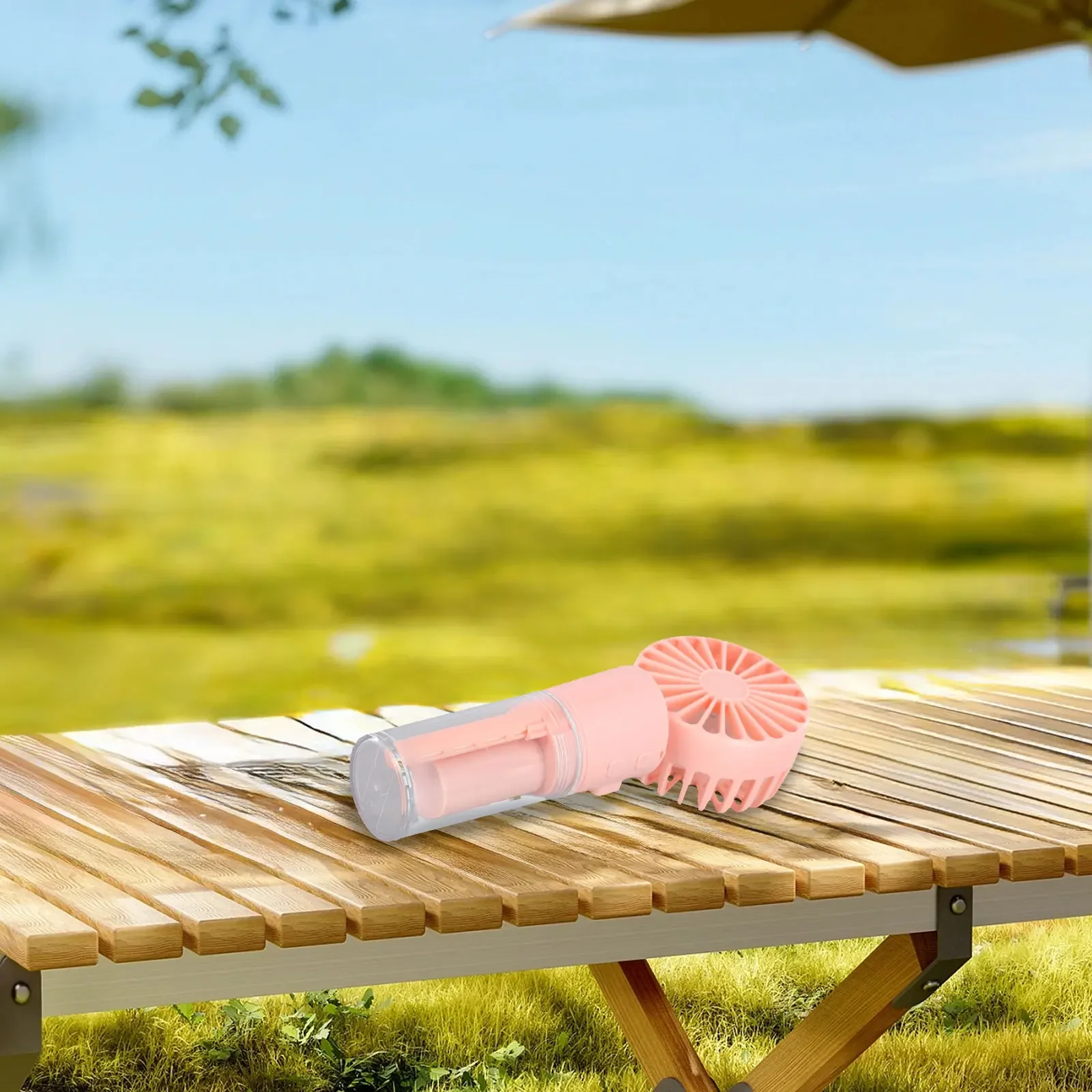 

Для тренировок Портативный ручной вентилятор Цветовые варианты Тонкий спрей тумана Легкий и компактный многоцелевой ручной вентилятор