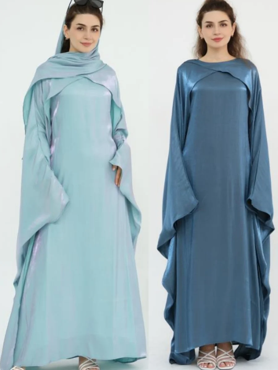 

Мусульманские женщины Дубай Абая роскошный элегантный плащ с пятнами длинное платье однотонное скромное Рамадан кафтан халат Femme африканская исламская одежда