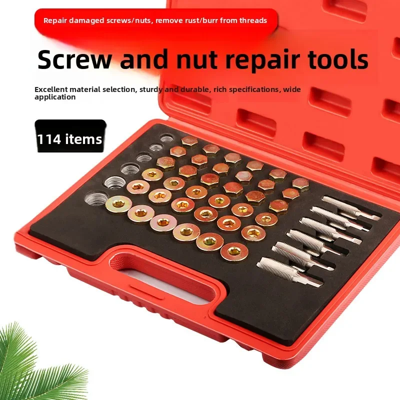 Automobile Oil Pan Oil Drain Screw Thread Repair Tool Sealing Non-slip Tooth Gasket Engine Oil Pan Tapping