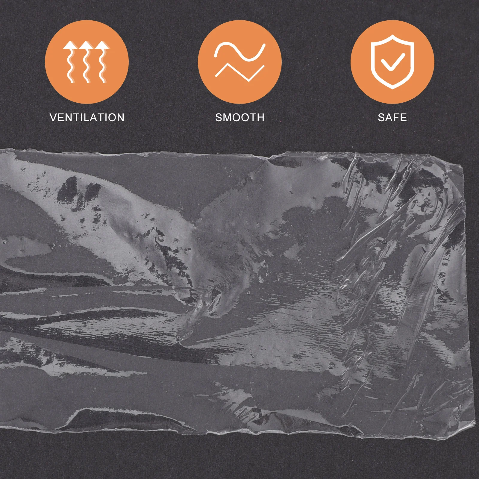 

3 шт. легкая липкая пленка для татуировки в рулонах, прозрачная для защиты бровей, губ, гладкая ультратонкая адгезия, использование для рукоделия