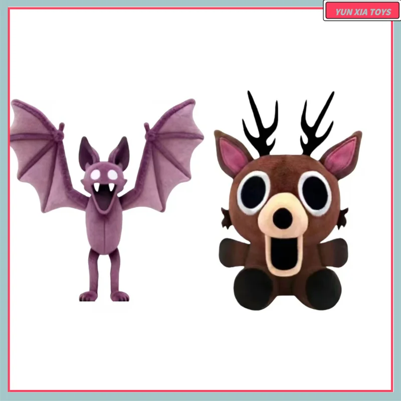 

2025 New 99 Nights In The Forest Bat 99nights Plush Doll Cute Anime Peripherals Toy Birthday Christmas Gift