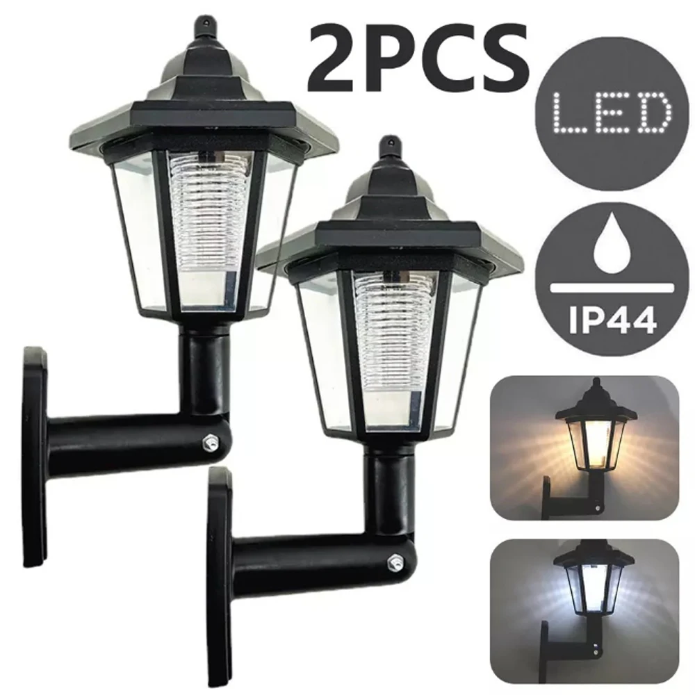 Garden Lights Outdoor Solar Street Light Lightings Wall Light Fixture Leds for Lighting Outdoor Gardens Decoration Led Exterior