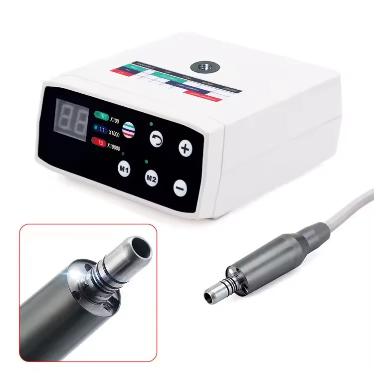 Cheap Denta Electric Motor With Two Denta Contra Angel Handpiece