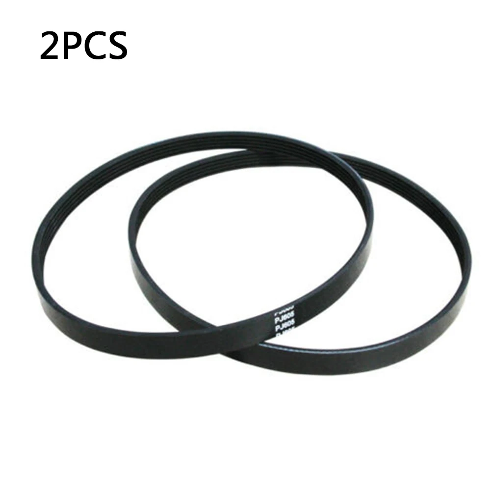 

Replacement Belt 5PJ Belt Rugged and Long lasting Precise Manufacturing Good Performance Black Neoprene Material 2pcs Set