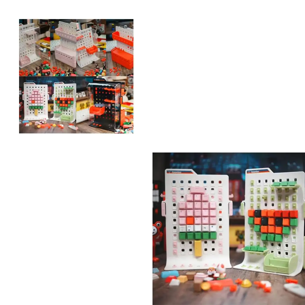  Space Saving Keycap Grids Panel For Customs Keyboards Accessories Storage And Display