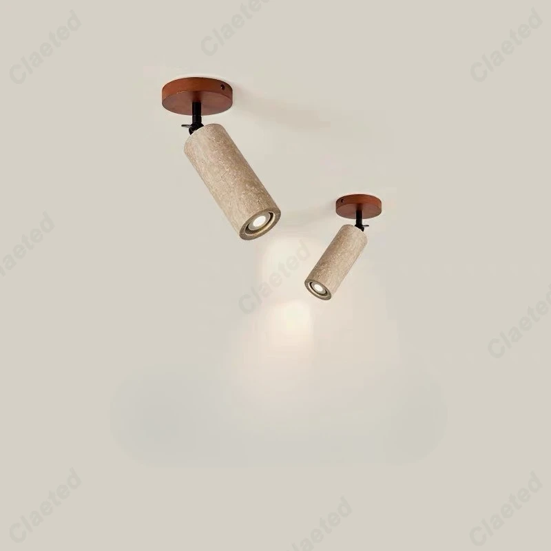 

Retro LED Yellow Cave Stone Walnut Wall Lamp Lighting Dining Room Living Room Corridor Bedroom Bedside Lighting